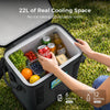 Chillbee Soft Portable Refrigerator Backpack 23QT