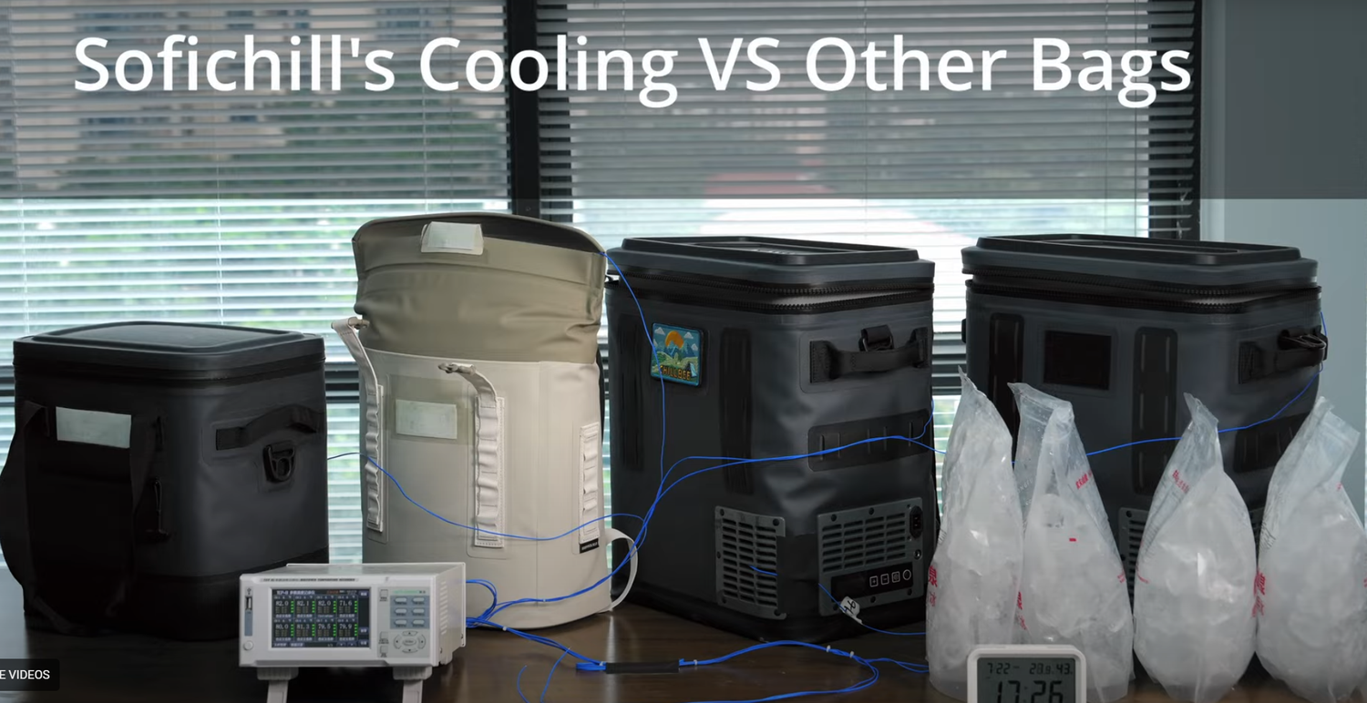 Load video: &lt;p&gt;ChillBee Sofichill Backpack Cooler has unmatched cooling ability, and more importantly, cold preservation performance.&lt;/p&gt;&lt;p&gt; Even without power (compressor off). Its insulation outperforms all competitors.&lt;/p&gt;&lt;p&gt;ChilBee Sofichill Backpack Coolerhas unmatched cooling ability,and more importantly,&lt;/p&gt;&lt;p&gt;cold preservation performance,Even without power (compressor off)its insulation outperforms all competitors,&lt;/p&gt;