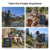 Chillbee Soft Portable Refrigerator Backpack 23QT